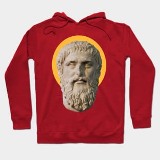 Plato Plain Portrait Hoodie